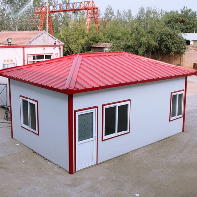 earthquake hurricane emergency home，portable steel prefab home，sandwich panel house home